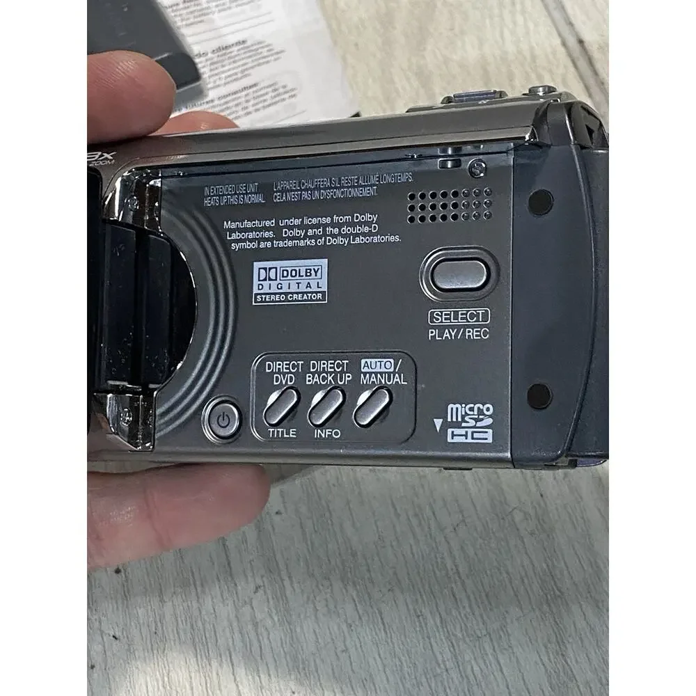 JVC Everio GZ-MG230U 30GB Hard Disk Camcorder W/ AC Adapter